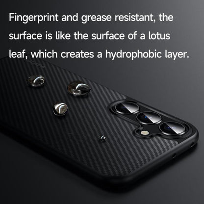 SULADA 600D Kevlar Texture PC Shockproof Phone Case, For Samsung Galaxy S25 5G, For Samsung Galaxy S25+ 5G, For Samsung Galaxy S25 Ultra 5G