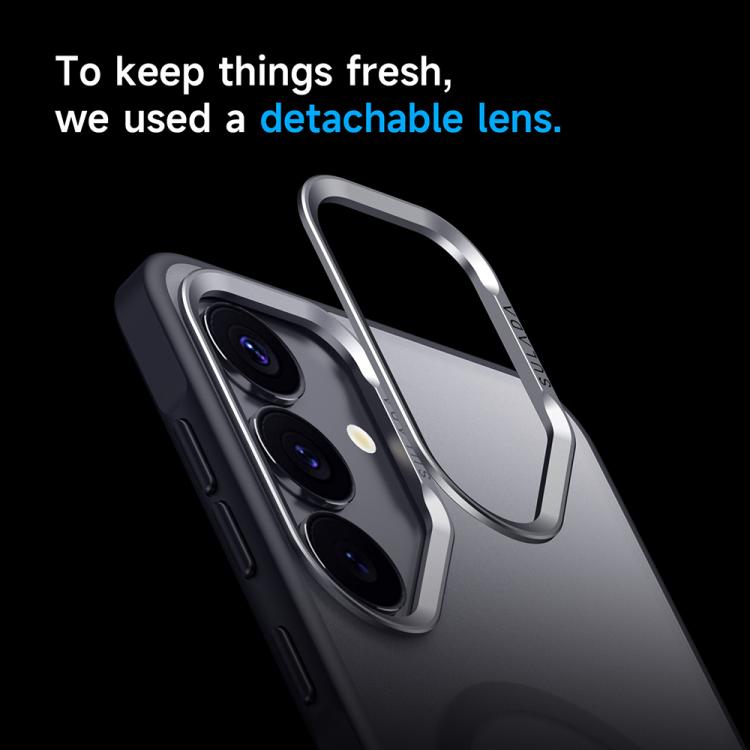 SULADA Light Sand MagSafe Magnetic PC Hybrid TPU Phone Case, For Samsung Galaxy S25 5G, For Samsung Galaxy S25+ 5G, For Samsung Galaxy S25 Ultra 5G