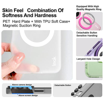 IMAK Candy Series Shockproof MagSafe Phone Case, For Samsung Galaxy S26+ 5G, For Samsung Galaxy S26 Ultra 5G, For Samsung Galaxy S26 5G