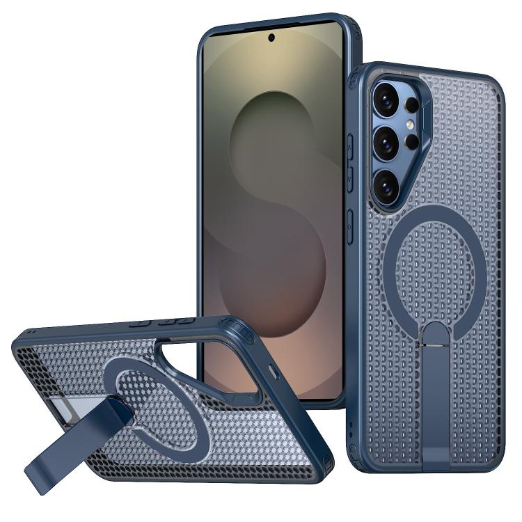 Honeycomb Cooling MagSafe Holder Phone Case, For Samsung Galaxy Xcover7 Pro, For Samsung Galaxy Xcover7, For Samsung Galaxy S24 Ultra 5G, For Samsung Galaxy S23+ 5G