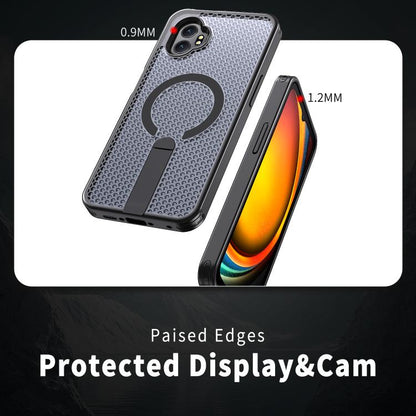 Honeycomb Cooling MagSafe Holder Phone Case, For Samsung Galaxy Xcover7 Pro, For Samsung Galaxy Xcover7, For Samsung Galaxy S24 Ultra 5G, For Samsung Galaxy S23+ 5G