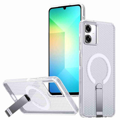 Honeycomb Cooling MagSafe Holder Phone Case, For Samsung Galaxy A06 5G / 4G, For Samsung Galaxy S25 5G / S24 5G, For Samsung Galaxy S25+ 5G / S24+ 5G, For Samsung Galaxy S25 Ultra 5G