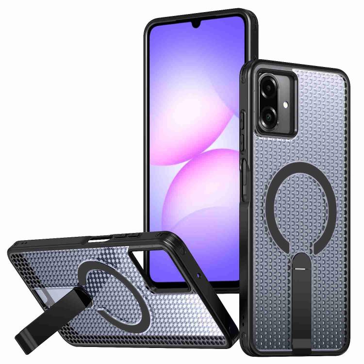 Honeycomb Cooling MagSafe Holder Phone Case, For Samsung Galaxy S26 Ultra 5G, For Samsung Galaxy A07 4G, For Samsung Galaxy A17 5G, For Samsung Galaxy M56 / F56 5G