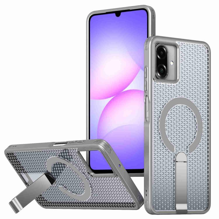 Honeycomb Cooling MagSafe Holder Phone Case, For Samsung Galaxy S26 Ultra 5G, For Samsung Galaxy A07 4G, For Samsung Galaxy A17 5G, For Samsung Galaxy M56 / F56 5G