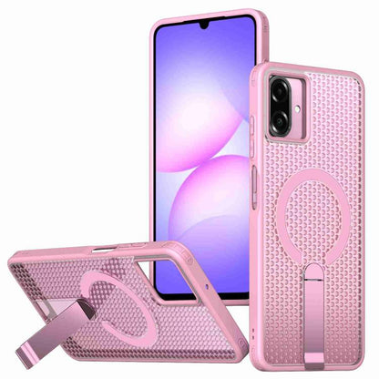 Honeycomb Cooling MagSafe Holder Phone Case, For Samsung Galaxy S26 Ultra 5G, For Samsung Galaxy A07 4G, For Samsung Galaxy A17 5G, For Samsung Galaxy M56 / F56 5G
