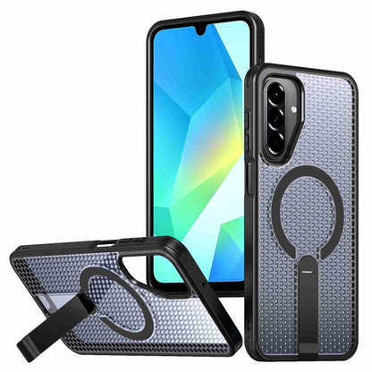 Honeycomb Cooling MagSafe Holder Phone Case, For Samsung Galaxy S26 Ultra 5G, For Samsung Galaxy A07 4G, For Samsung Galaxy A17 5G, For Samsung Galaxy M56 / F56 5G