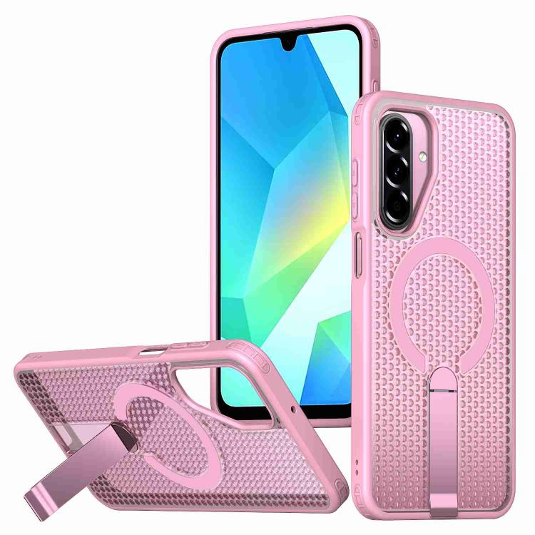 Honeycomb Cooling MagSafe Holder Phone Case, For Samsung Galaxy S26 Ultra 5G, For Samsung Galaxy A07 4G, For Samsung Galaxy A17 5G, For Samsung Galaxy M56 / F56 5G