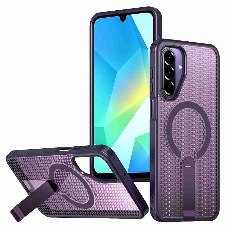 Honeycomb Cooling MagSafe Holder Phone Case, For Samsung Galaxy S26 Ultra 5G, For Samsung Galaxy A07 4G, For Samsung Galaxy A17 5G, For Samsung Galaxy M56 / F56 5G