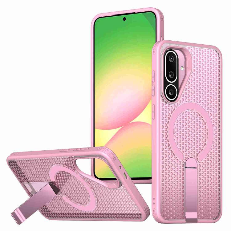 Honeycomb Cooling MagSafe Holder Phone Case, For Samsung Galaxy S26 Ultra 5G, For Samsung Galaxy A07 4G, For Samsung Galaxy A17 5G, For Samsung Galaxy M56 / F56 5G