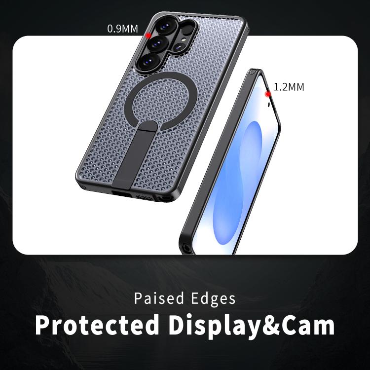 Honeycomb Cooling MagSafe Holder Phone Case, For Samsung Galaxy S26 Ultra 5G, For Samsung Galaxy A07 4G, For Samsung Galaxy A17 5G, For Samsung Galaxy M56 / F56 5G
