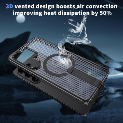 Honeycomb Cooling MagSafe Holder Phone Case, For Samsung Galaxy S26 Ultra 5G, For Samsung Galaxy A07 4G, For Samsung Galaxy A17 5G, For Samsung Galaxy M56 / F56 5G