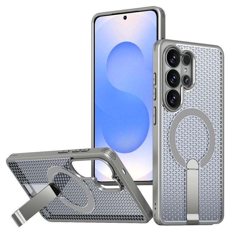 Honeycomb Cooling MagSafe Holder Phone Case, For Samsung Galaxy S26 Ultra 5G, For Samsung Galaxy A07 4G, For Samsung Galaxy A17 5G, For Samsung Galaxy M56 / F56 5G