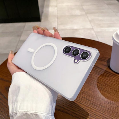 Ice Fog MagSafe PC Phone Case, For Samsung Galaxy S25 Edge 5G, For Samsung Galaxy S25 5G, For Samsung Galaxy S25+ 5G, For Samsung Galaxy S25 Ultra 5G