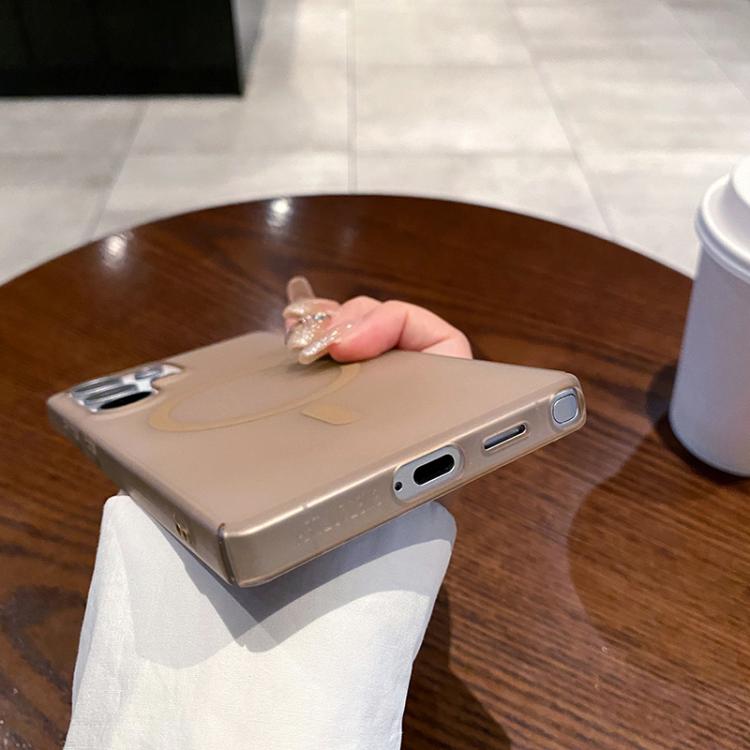 Ice Fog MagSafe PC Phone Case, For Samsung Galaxy S25 Edge 5G, For Samsung Galaxy S25 5G, For Samsung Galaxy S25+ 5G, For Samsung Galaxy S25 Ultra 5G