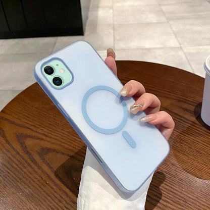 Ice Fog MagSafe PC Phone Case, For iPhone 12 Pro Max, For iPhone 11 Pro Max, For iPhone 11
