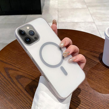 Ice Fog MagSafe PC Phone Case, For iPhone 14 Pro Max, For iPhone SE 2022 / SE 2020 / 8 / 7, For iPhone 13 Pro Max