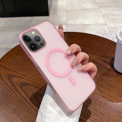 Ice Fog MagSafe PC Phone Case, For iPhone 14 Pro Max, For iPhone SE 2022 / SE 2020 / 8 / 7, For iPhone 13 Pro Max