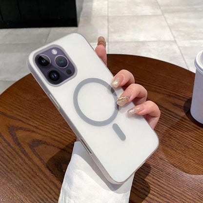 Ice Fog MagSafe PC Phone Case, For iPhone 14 Pro Max, For iPhone SE 2022 / SE 2020 / 8 / 7, For iPhone 13 Pro Max