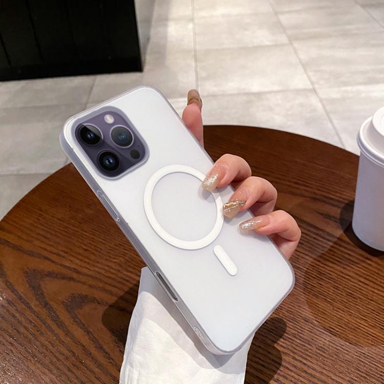 Ice Fog MagSafe PC Phone Case, For iPhone 14 Pro Max, For iPhone SE 2022 / SE 2020 / 8 / 7, For iPhone 13 Pro Max