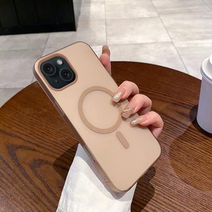 Ice Fog MagSafe PC Phone Case, For iPhone 15 Pro, For iPhone 15 Plus, For iPhone 15