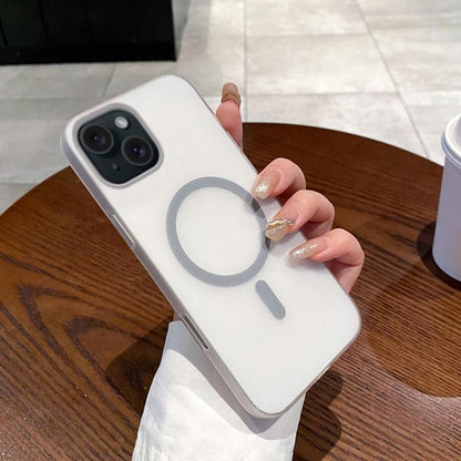 Ice Fog MagSafe PC Phone Case, For iPhone 15 Pro, For iPhone 15 Plus, For iPhone 15