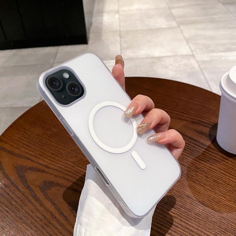 Ice Fog MagSafe PC Phone Case, For iPhone 15 Pro, For iPhone 15 Plus, For iPhone 15