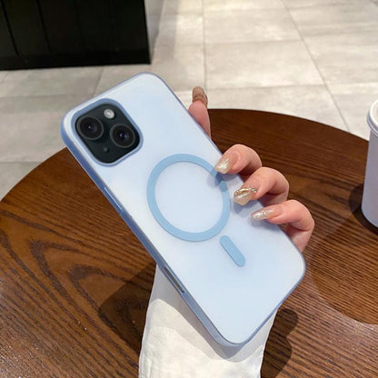 Ice Fog MagSafe PC Phone Case, For iPhone 15 Pro, For iPhone 15 Plus, For iPhone 15