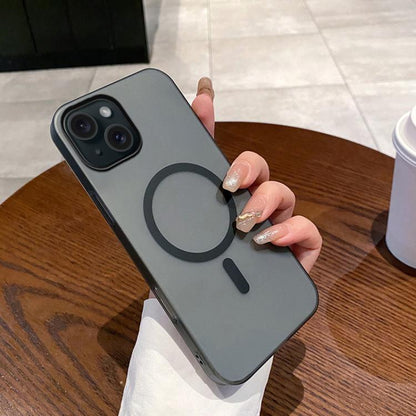Ice Fog MagSafe PC Phone Case, For iPhone 15 Pro, For iPhone 15 Plus, For iPhone 15