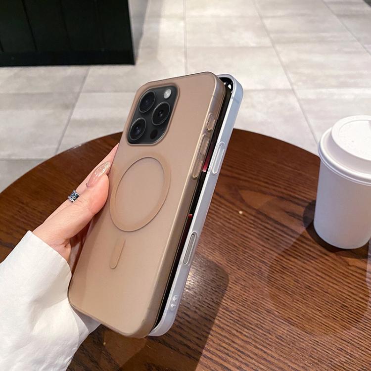 Ice Fog MagSafe PC Phone Case, For iPhone 15 Pro, For iPhone 15 Plus, For iPhone 15