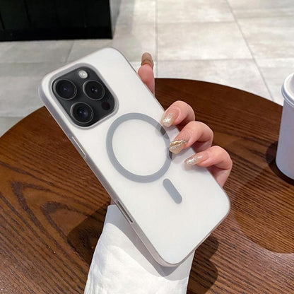 Ice Fog MagSafe PC Phone Case, For iPhone 16 Plus, For iPhone 16, For iPhone 15 Pro Max