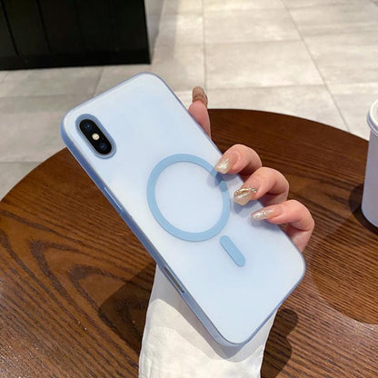 Ice Fog MagSafe PC Phone Case, For iPhone XS Max, For iPhone 8 Plus / 7 Plus