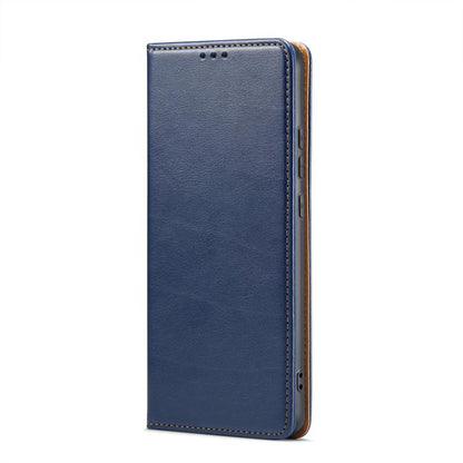 Fierre Shann PU Genuine Leather Texture Phone Case, For Samsung Galaxy S25 Edge 5G, For Samsung Galaxy S25 5G, For Samsung Galaxy S25+ 5G, For Samsung Galaxy S25 Ultra 5G