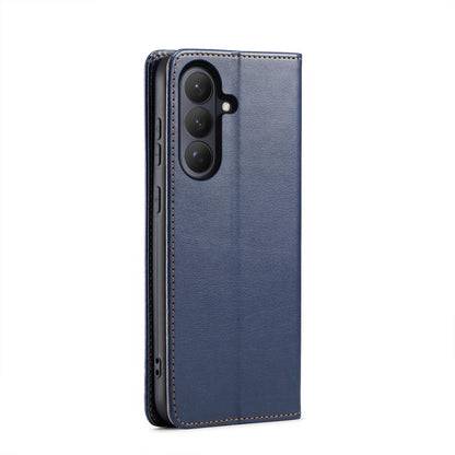 Fierre Shann PU Genuine Leather Texture Phone Case, For Samsung Galaxy S26+ 5G, For Samsung Galaxy S26 Ultra 5G, For Samsung Galaxy S26 5G, For Samsung Galaxy S25 Edge 5G, For Samsung Galaxy S25 5G, For Samsung Galaxy S25+ 5G