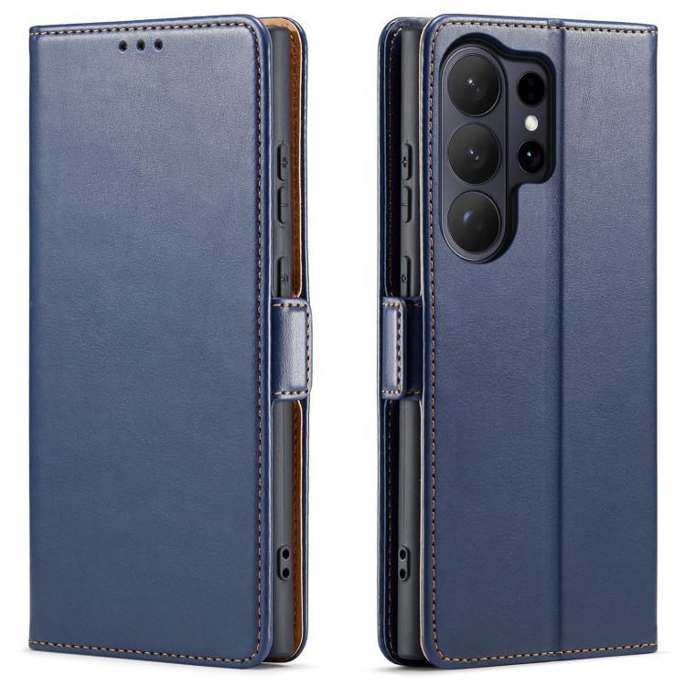 Fierre Shann PU Genuine Leather Texture Phone Case, For Samsung Galaxy S26+ 5G, For Samsung Galaxy S26 Ultra 5G, For Samsung Galaxy S26 5G, For Samsung Galaxy S25 Edge 5G, For Samsung Galaxy S25 5G, For Samsung Galaxy S25+ 5G