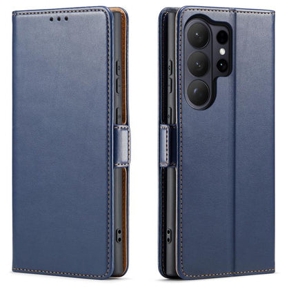 Fierre Shann PU Genuine Leather Texture Phone Case, For Samsung Galaxy S26+ 5G, For Samsung Galaxy S26 Ultra 5G, For Samsung Galaxy S26 5G, For Samsung Galaxy S25 Edge 5G, For Samsung Galaxy S25 5G, For Samsung Galaxy S25+ 5G