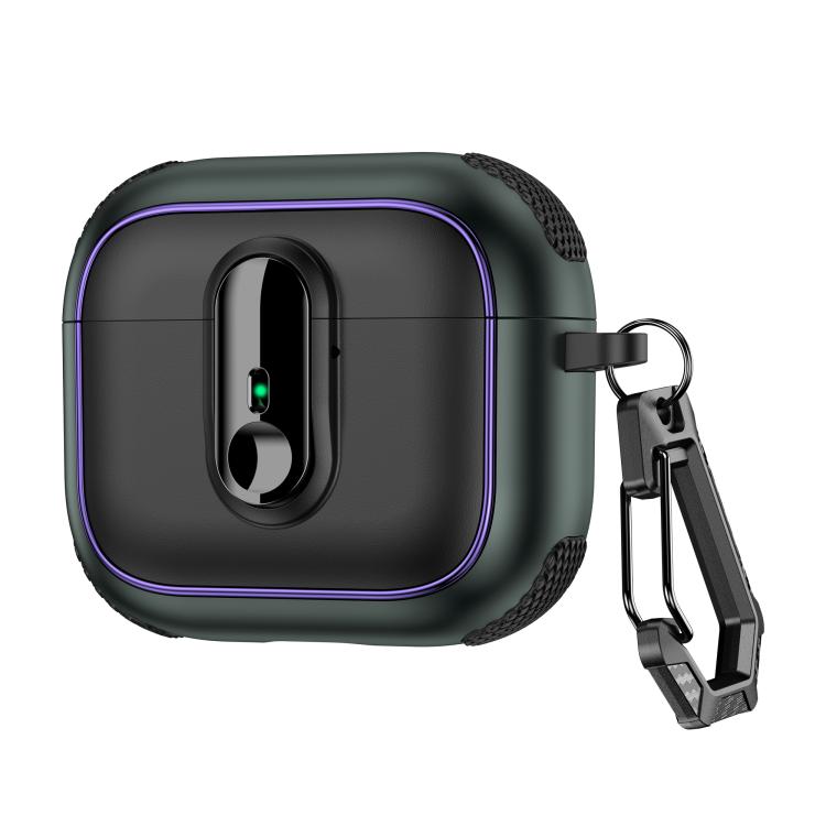 Armor Magnetic Wireless Earphones Case with Security Lock, For AirPods 3, For AirPods Pro