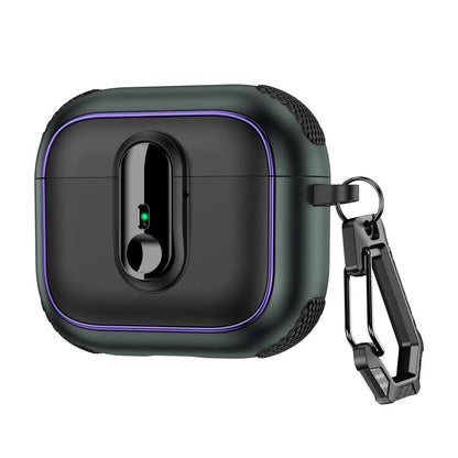 Armor Magnetic Wireless Earphones Case with Security Lock, For AirPods 3, For AirPods Pro