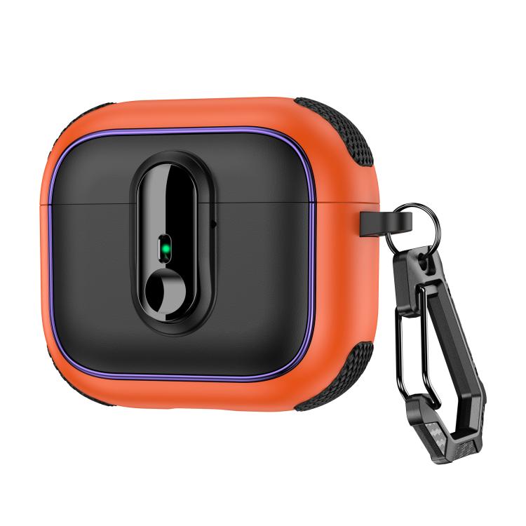 Armor Magnetic Wireless Earphones Case with Security Lock, For AirPods 3, For AirPods Pro