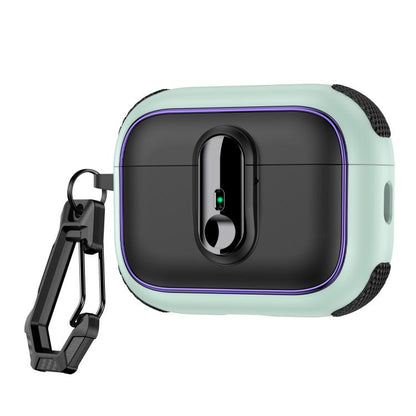 Armor Magnetic Wireless Earphones Case with Security Lock, For AirPods 3, For AirPods Pro