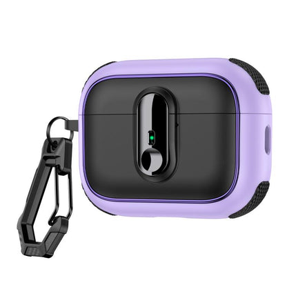 Armor Magnetic Wireless Earphones Case with Security Lock, For AirPods 3, For AirPods Pro