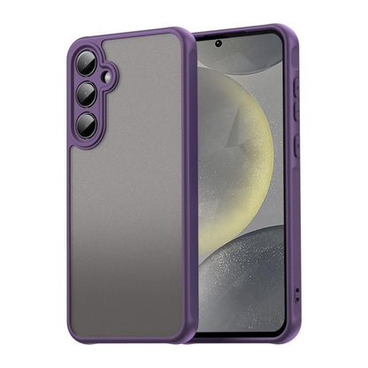 Fan Dun Series TPU Hybrid PC Frosted Phone Case, For Samsung Galaxy S24 Ultra 5G, For Samsung Galaxy S24+ 5G, For Samsung Galaxy S24 5G