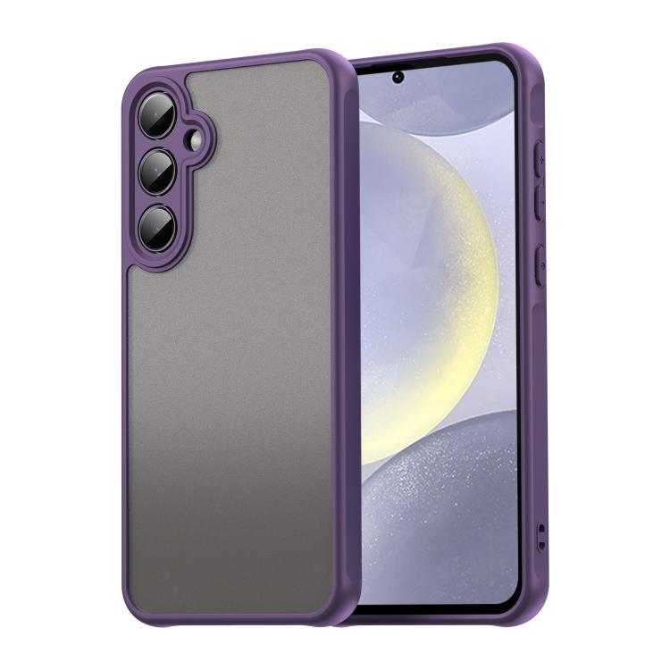 Fan Dun Series TPU Hybrid PC Frosted Phone Case, For Samsung Galaxy S24 Ultra 5G, For Samsung Galaxy S24+ 5G, For Samsung Galaxy S24 5G