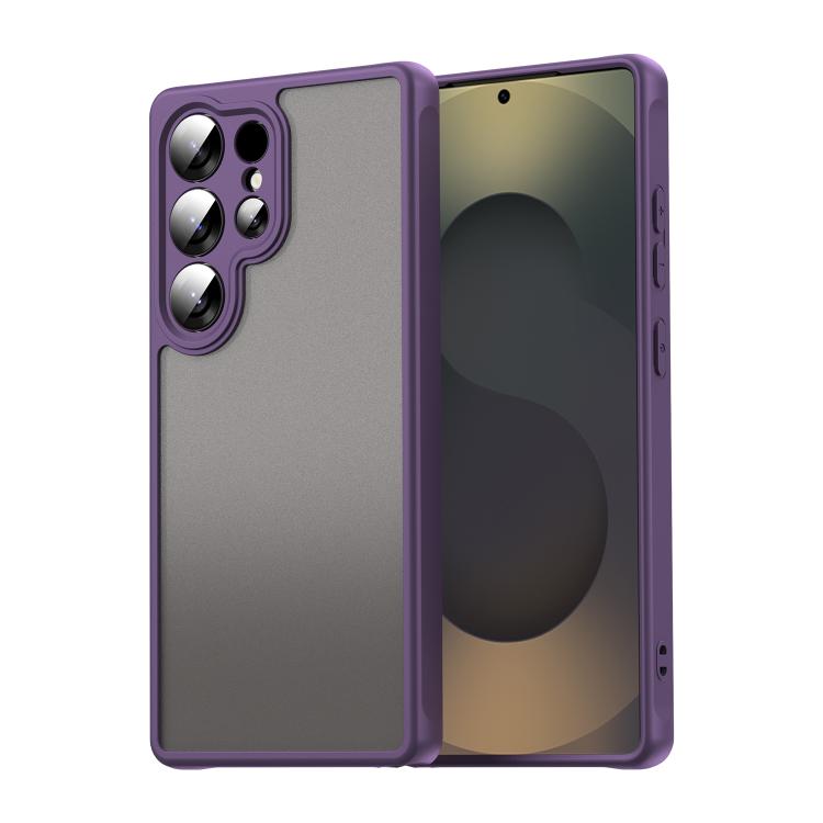 Fan Dun Series TPU Hybrid PC Frosted Phone Case, For Samsung Galaxy S25 FE 5G, For Samsung Galaxy S25 Edge 5G, For Samsung Galaxy S25 5G, For Samsung Galaxy S25+ 5G, For Samsung Galaxy S25 Ultra 5G, For Samsung Galaxy S24 FE 5G