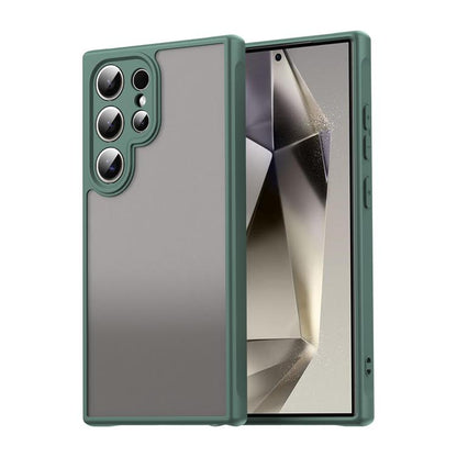 Fan Dun Series TPU Hybrid PC Frosted Phone Case, For Samsung Galaxy S24 Ultra 5G, For Samsung Galaxy S24+ 5G, For Samsung Galaxy S24 5G