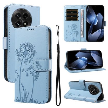 Dandelion Embossed Pattern Flip Leather Phone Case, For OnePlus Ace 5 Ultra, For OnePlus Nord CE5, For OnePlus 13R 5G Global, For OnePlus 13