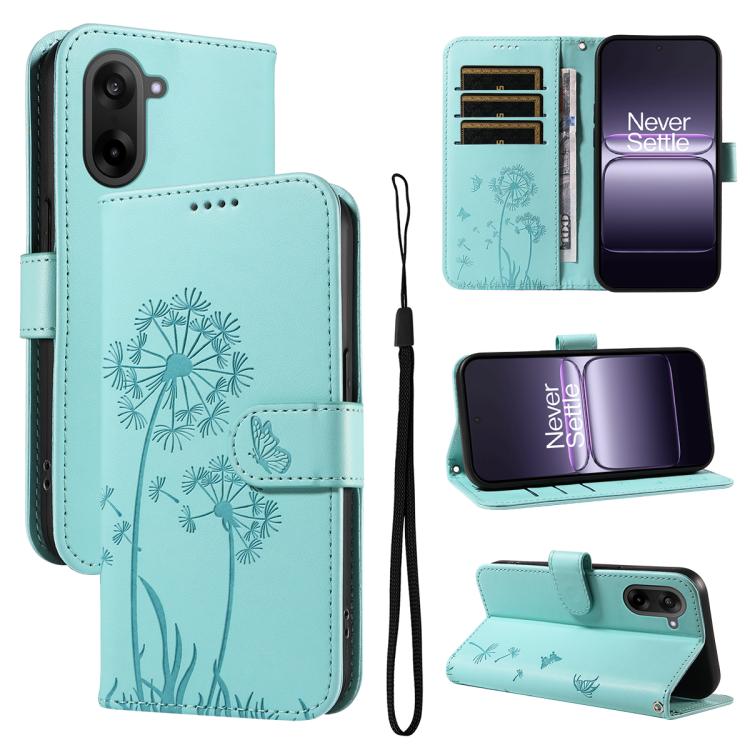 Dandelion Embossed Pattern Flip Leather Phone Case, For OnePlus Ace 5 Ultra, For OnePlus Nord CE5, For OnePlus 13R 5G Global, For OnePlus 13