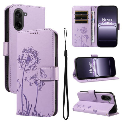 Dandelion Embossed Pattern Flip Leather Phone Case, For OnePlus Ace 5 Ultra, For OnePlus Nord CE5, For OnePlus 13R 5G Global, For OnePlus 13