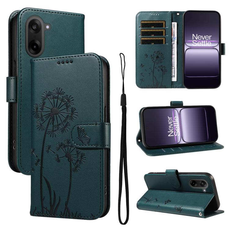 Dandelion Embossed Pattern Flip Leather Phone Case, For OnePlus Ace 5 Ultra, For OnePlus Nord CE5, For OnePlus 13R 5G Global, For OnePlus 13