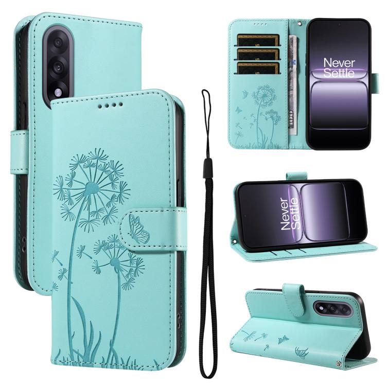 Dandelion Embossed Pattern Flip Leather Phone Case, For OnePlus Ace 5 Ultra, For OnePlus Nord CE5, For OnePlus 13R 5G Global, For OnePlus 13