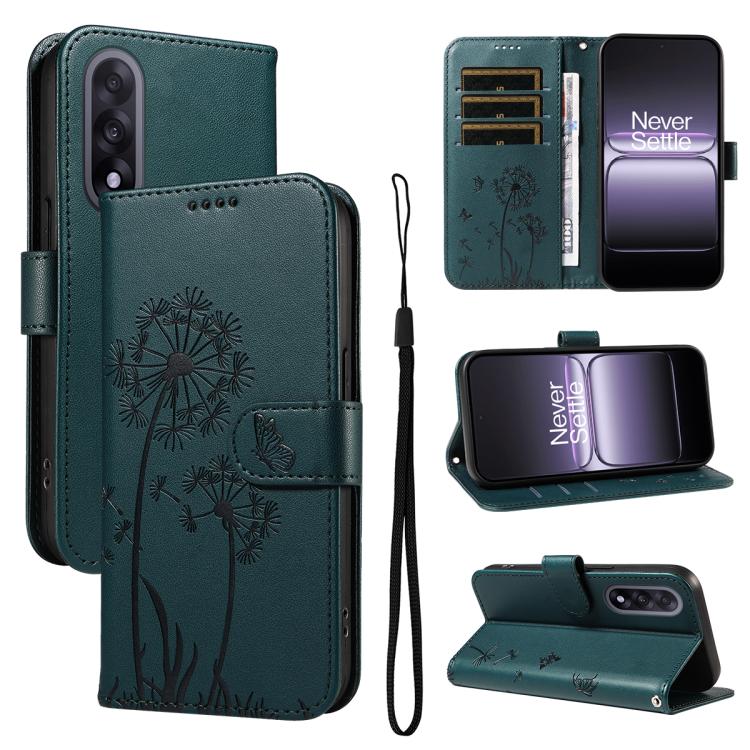 Dandelion Embossed Pattern Flip Leather Phone Case, For OnePlus Ace 5 Ultra, For OnePlus Nord CE5, For OnePlus 13R 5G Global, For OnePlus 13